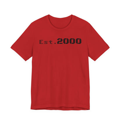 Est. 2000 T‑Shirt — Born in 2000 Retro Pixel Tee