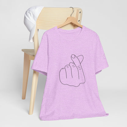 Minimalist Hand Sign Unisex Tee | Casual Everyday Wear | Perfect for Gift Givers