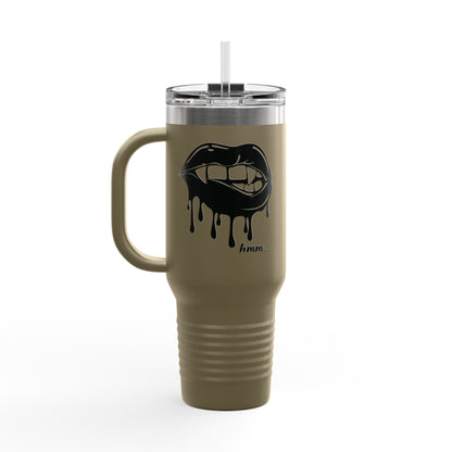 Stylish Insulated Travel Mug - 40oz with Edgy Design for Coffee Lovers