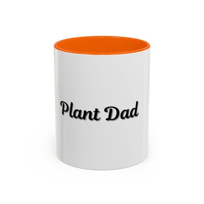 Plant Dad Accent Coffee Mug - Perfect Gift for Gardening Enthusiasts - TRV