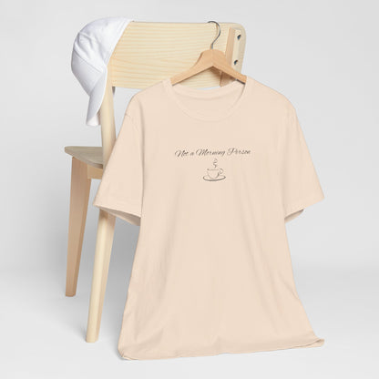 Casual Graphic Tee for Everyday Comfort, Unisex Jersey Tee with Inspirational Quote, Gift for Friends, Birthday Gift, Motivational Tee