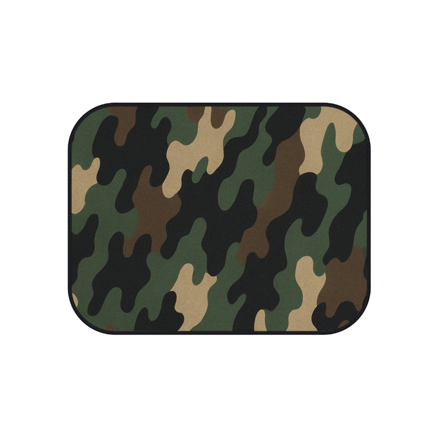 Camouflage Car Mats - Set of 4 | Durable Vehicle Carpets, Stylish Auto Accessories, Perfect for Outdoor Lovers, Unique Gifts - TRV