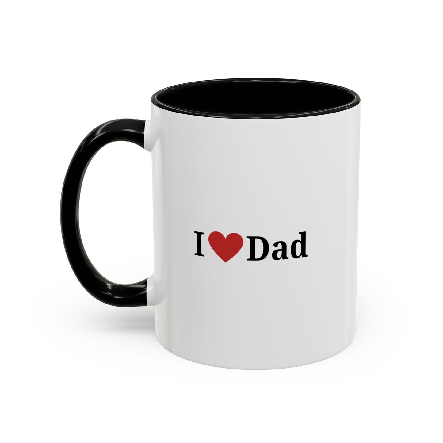 I Love Dad Accent Coffee Mug - Perfect Gift for Father's Day & Birthdays - TRV