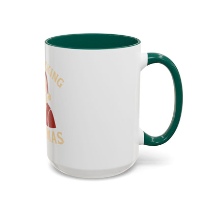 Merry Fucking Christmas Mug — Funny Santa Middle Finger Coffee Cup (11oz & 15oz)