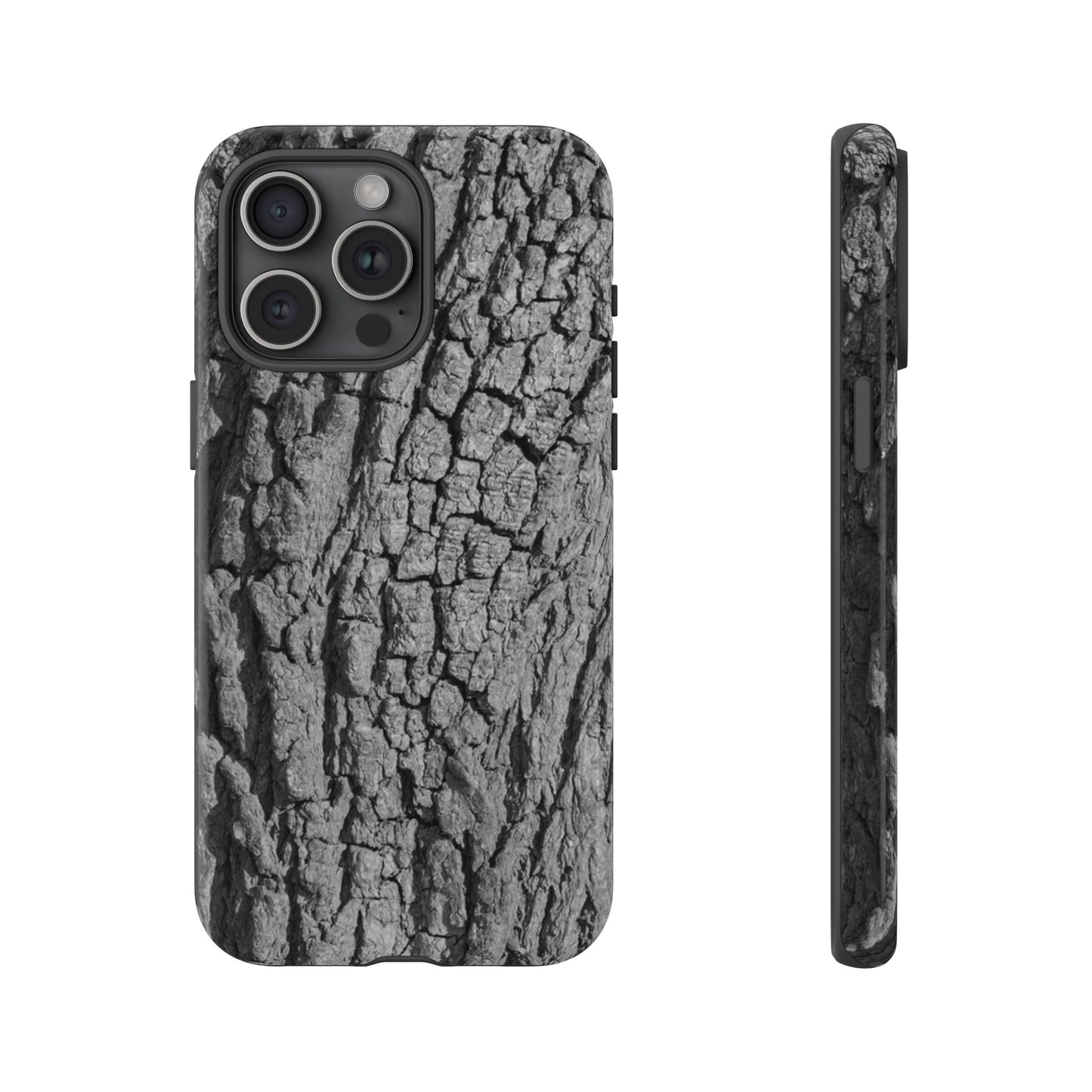 Rustic Bark Phone Case - Tough and Durable Protection - TRV