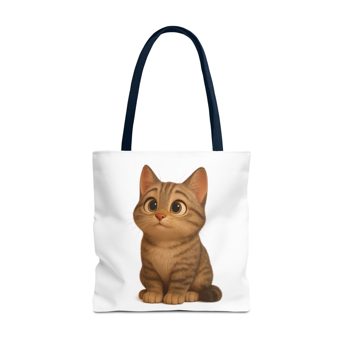 Cute Cat Tote Bag - Perfect for Animal Lovers, Eco-Friendly Carryall, Beach Bag, Shopping Tote, Gift for Cat Owners - TRV