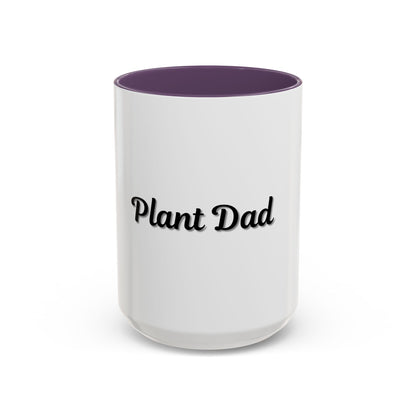Plant Dad Accent Coffee Mug - Perfect Gift for Gardening Enthusiasts - TRV