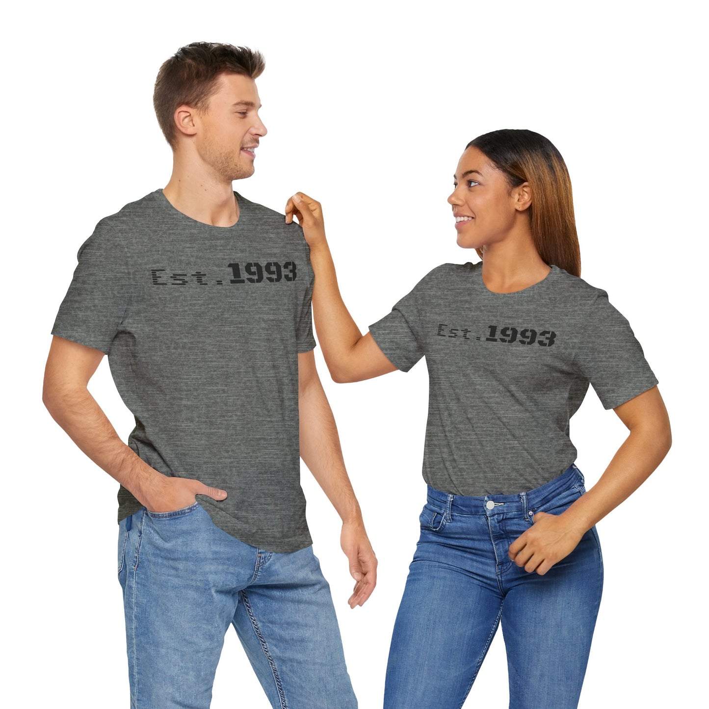 Est. 1993 Unisex Short Sleeve Tee - Perfect for Birthdays, Nostalgia, Casual Wear, Gifts, and Celebrations - TRV