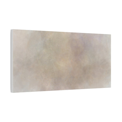 Soft neutral abstract fog canvas print by Printify featuring a calming, modern abstract design on a high-quality canvas surface.