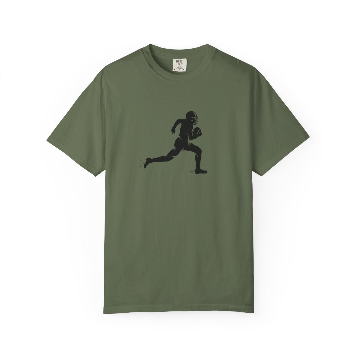 Football Player Graphic Unisex T-Shirt, Casual Sports Tee, Gift for Athletes, Workout Shirt, Everyday Wear, Unique Running Apparel