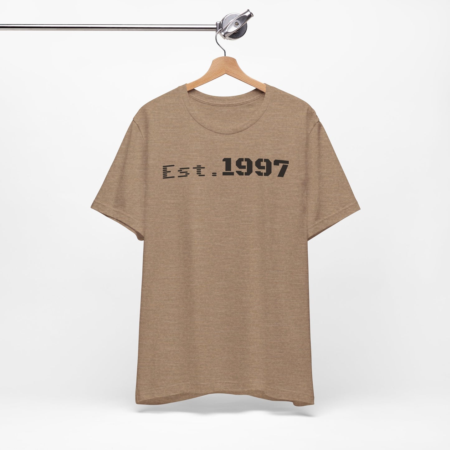 Vintage Est. 1997 Unisex Tee, Gift for Birthdays, Celebrations, Casual Wear, Retro Fashion, Cool Graphic T-Shirt - TRV