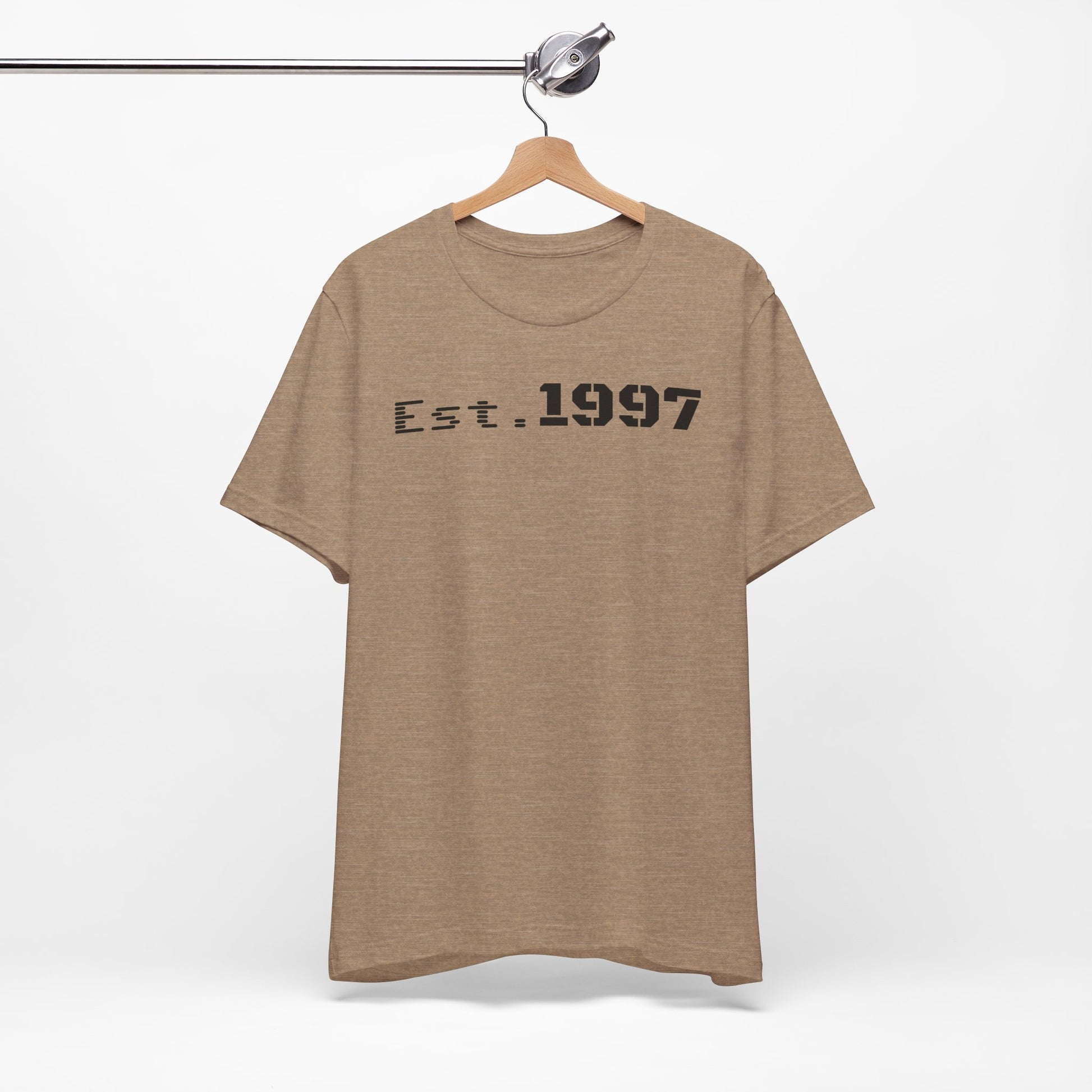 Vintage Est. 1997 Unisex Tee, Gift for Birthdays, Celebrations, Casual Wear, Retro Fashion, Cool Graphic T-Shirt - TRV
