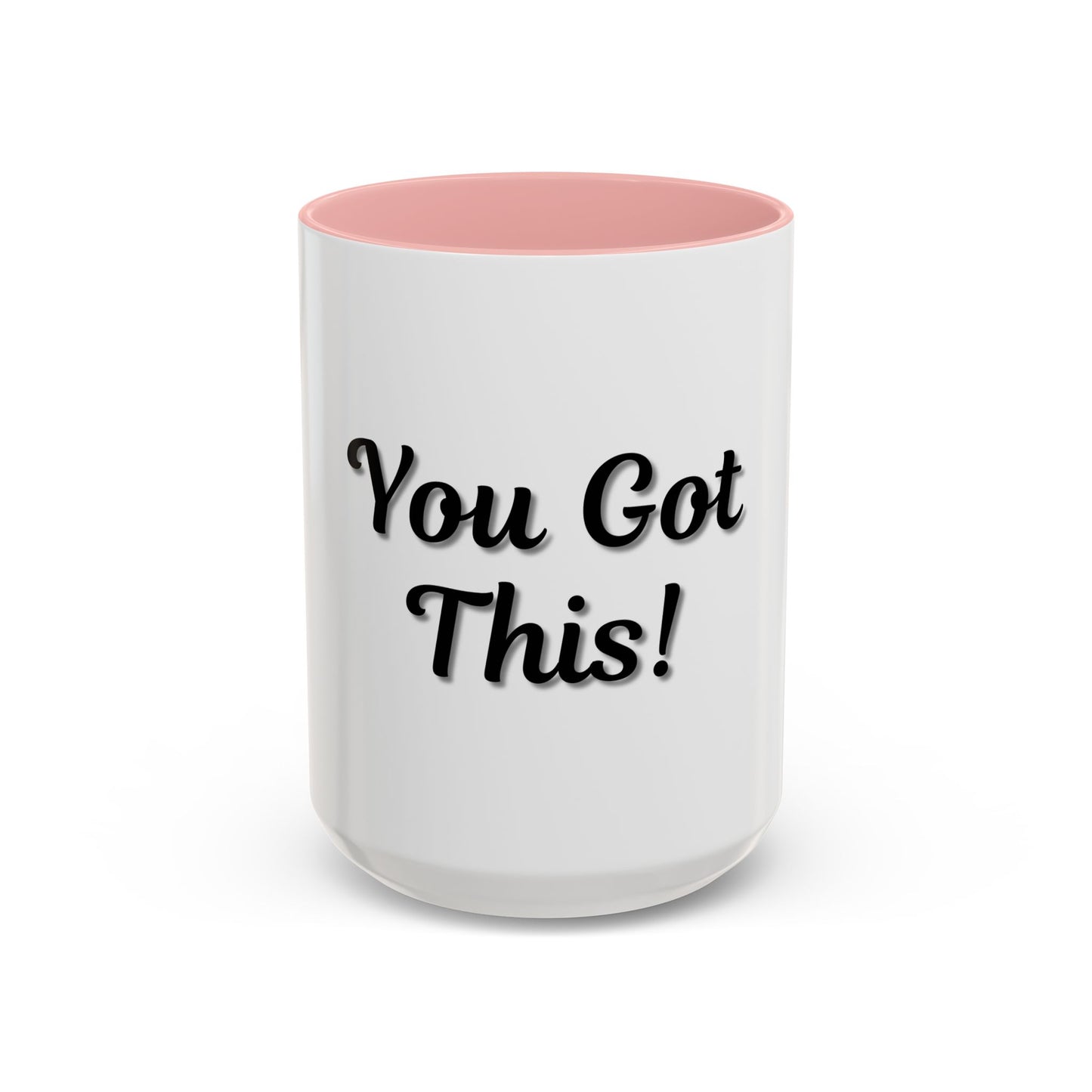 Inspirational Accent Coffee Mug - "You Got This!" - Perfect for Motivation & Gifts - TRV