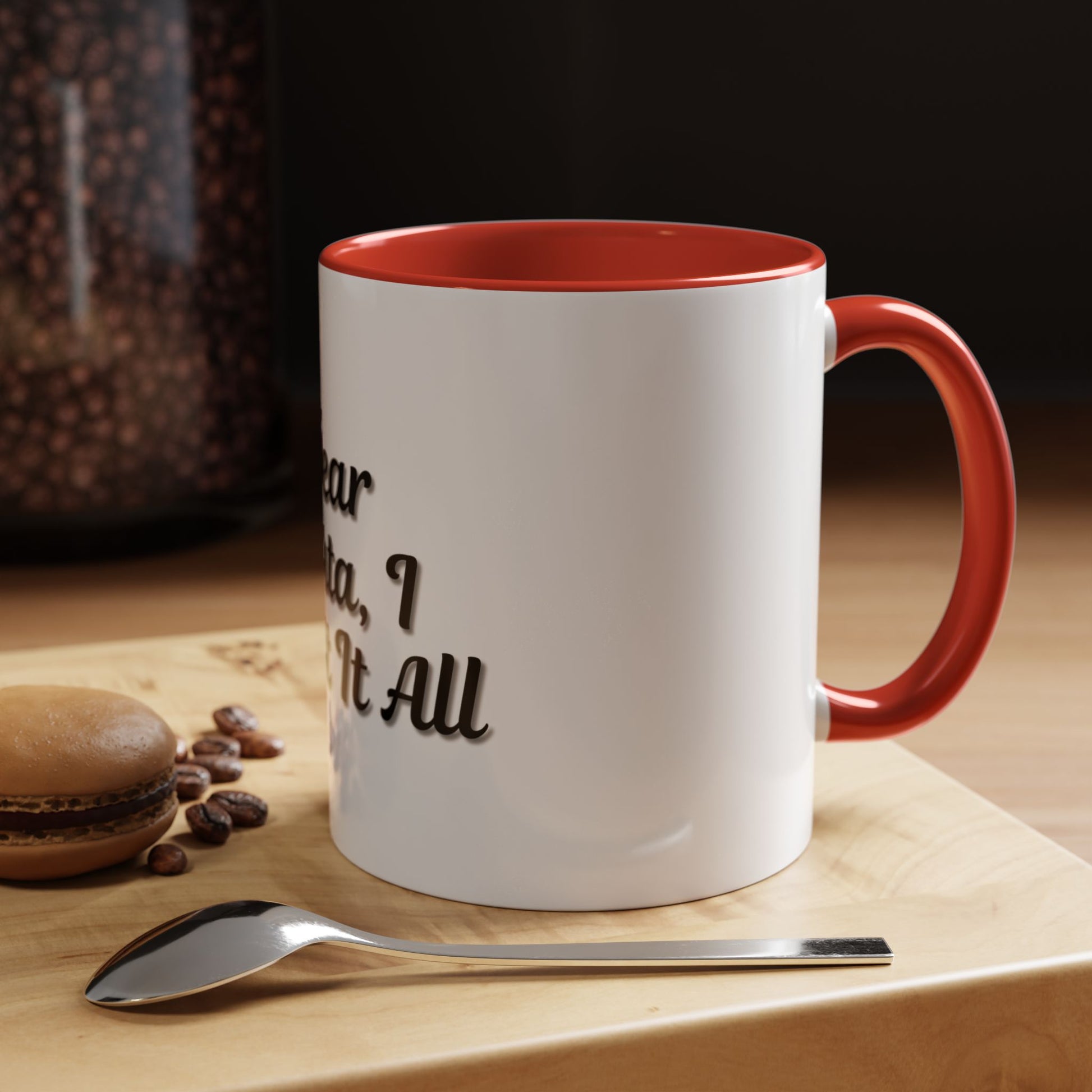 Dear Santa Accent Coffee Mug - Fun Holiday Mug for Christmas Enthusiasts - TRV