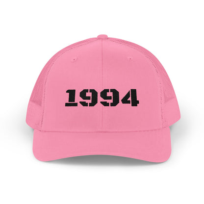 Vintage 1994 Snapback Trucker Cap, Retro Hat, Streetwear Accessory, Gift for Dad/Birthday/Graduation, Casual Outfit - TRV