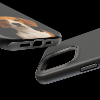 Beagle Photo Magnetic Impact Phone Case — Shockproof, Slim Protective Cover