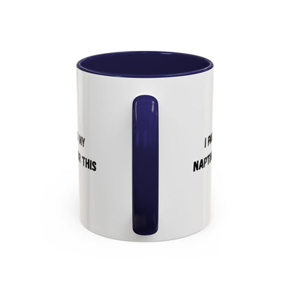 Humorous Coffee Mug | I Paused My Naptime For This | Perfect Gift for Busy Moms, Teachers, or Coffee Lovers