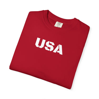 USA Vintage Unisex T-Shirt, Soft Cotton Tee, Casual Wear, Gifts for Her & Him, Summer Essentials, Independence Day Apparel - TRV