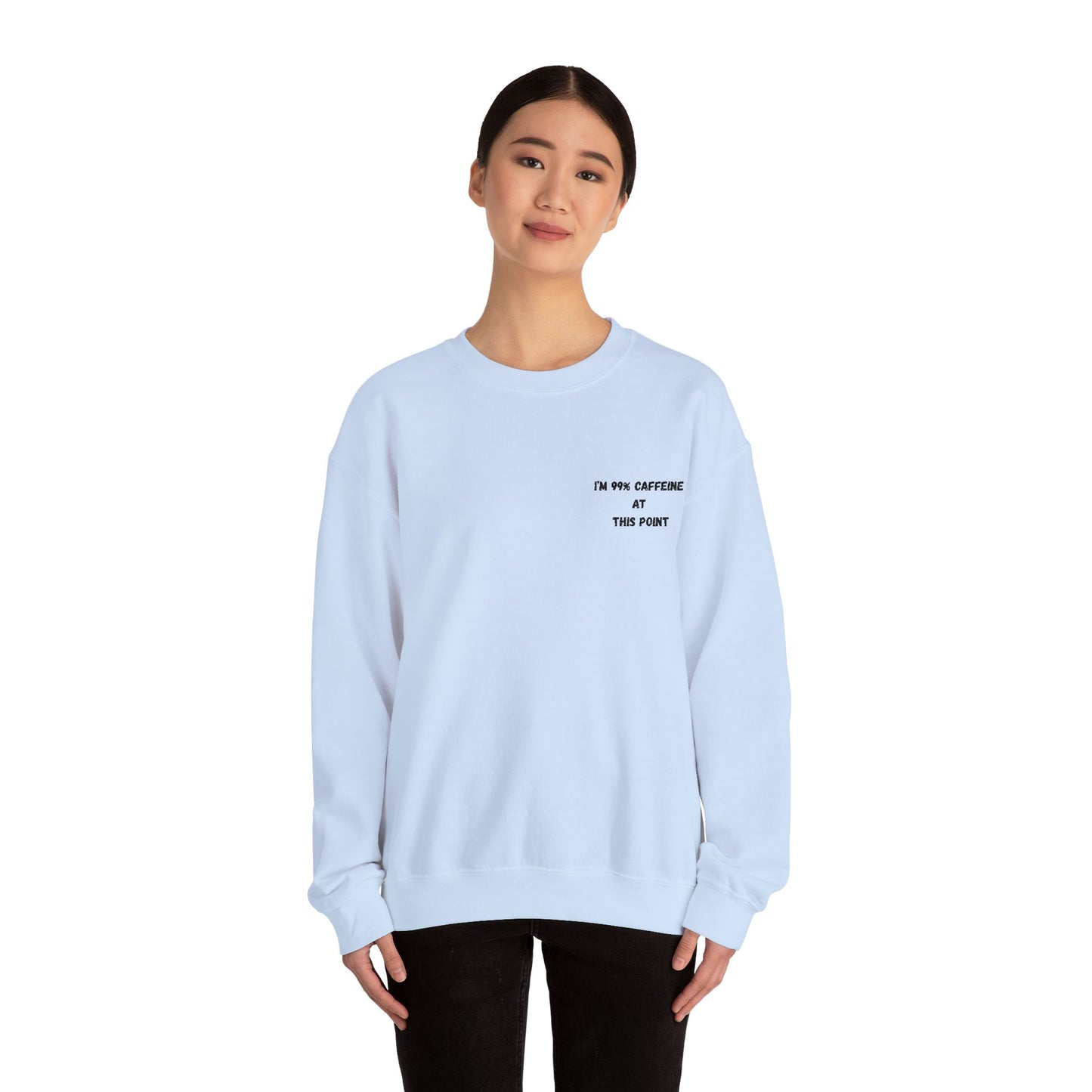 Caffeine Lover's Crewneck Sweatshirt | Unisex Heavy Blend - TRV