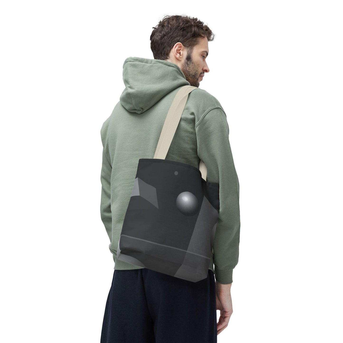 Abstract Monochrome Orb | Tote Bag