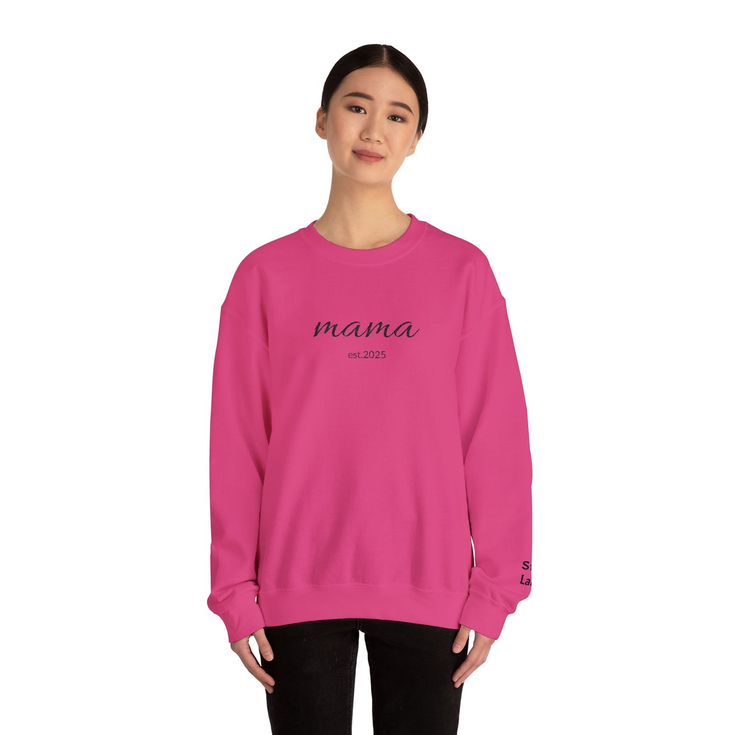 mama sweatshirt | simple script mom pullover - TRV