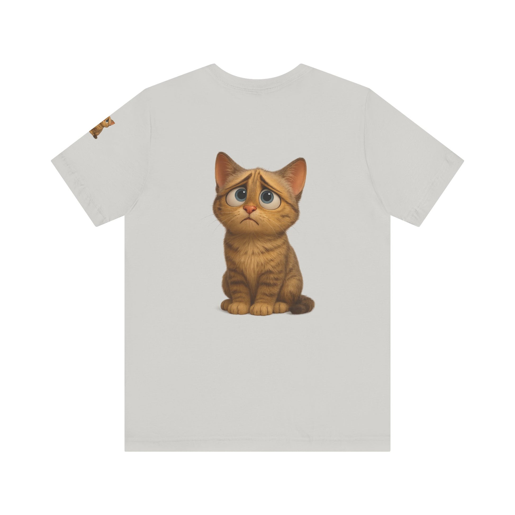 Adorable Cat Graphic Tee, Cute Pet Lover Shirt, Animal Lover Gift, Funny Cat Apparel, Birthday, Christmas, Everyday Use - TRV