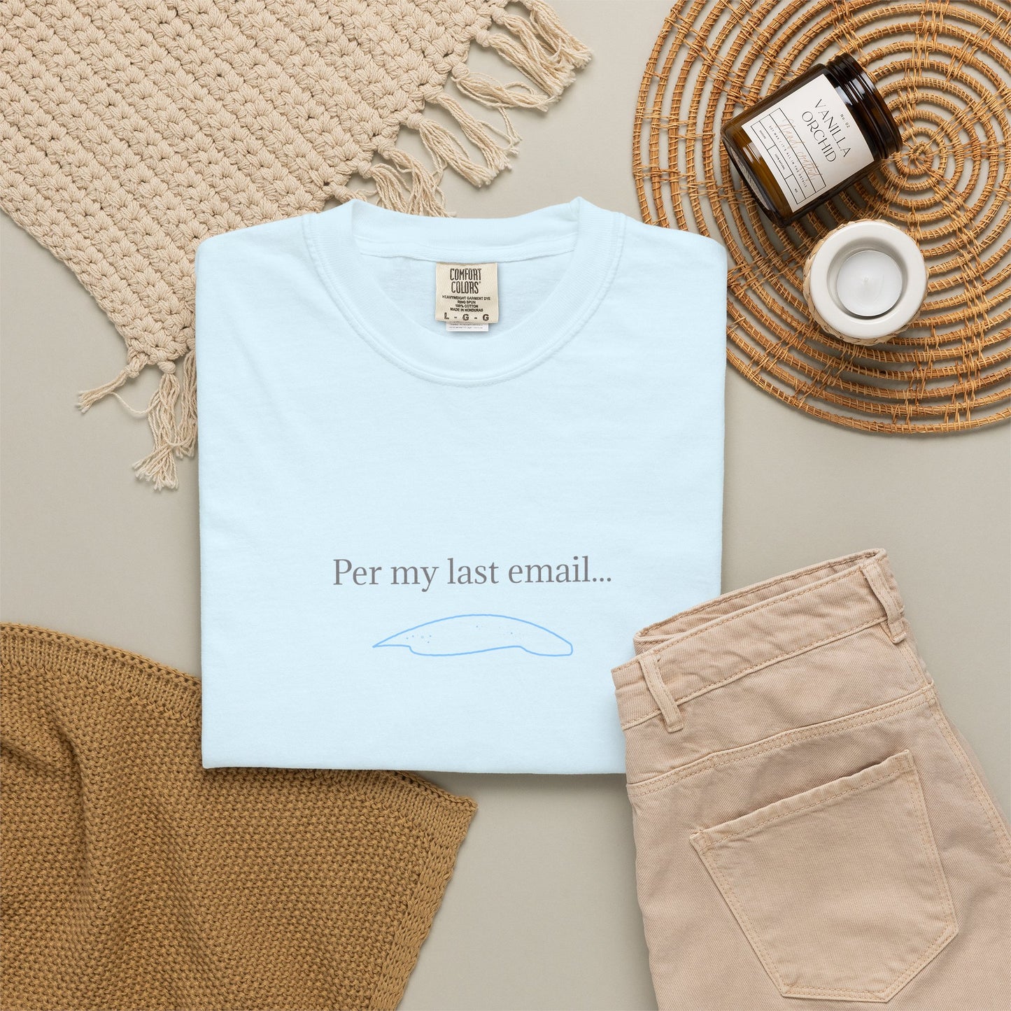Per my last email T-Shirt | Minimalist Office Humor