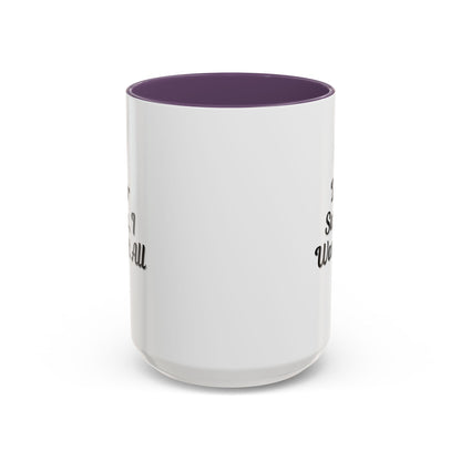 Dear Santa I Want It All Christmas coffee mug by Printify with holiday-themed design and festive holiday message.