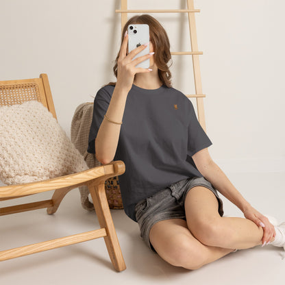 Brown kitten graphic T-shirt for cat lovers, featuring a cute feline design on a comfortable Printify T-shirt.