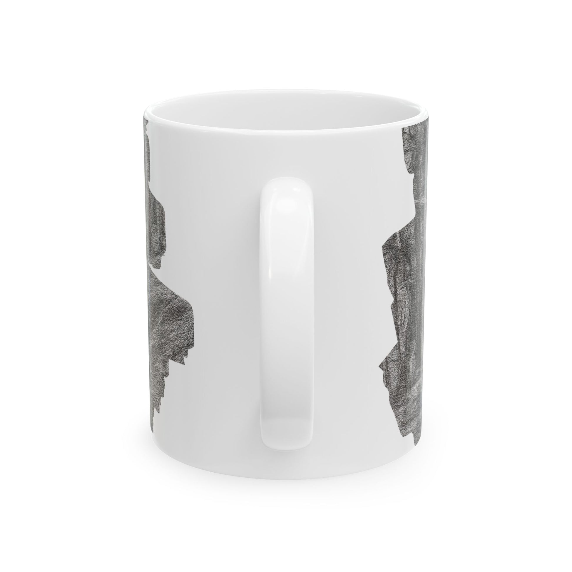 Nature-Inspired Abstract Ceramic Mug | Forest Path Design | Cozy Gift for Coffee Lovers | Home Decor | Nature Lover's Mug - TRV