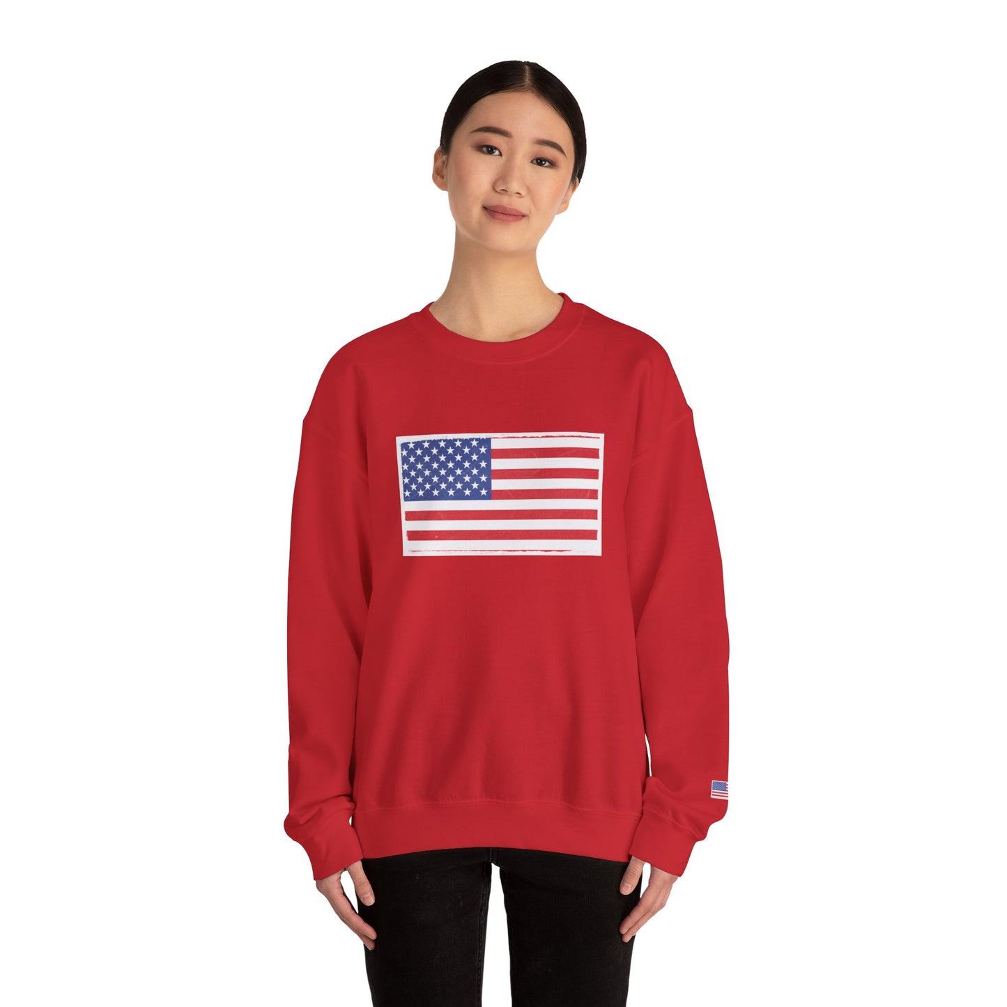 American Flag Unisex Crewneck Sweatshirt | Cozy Patriotic Sweater | Perfect for Independence Day, Casual Wear, Gifts for Him/Her, [...]