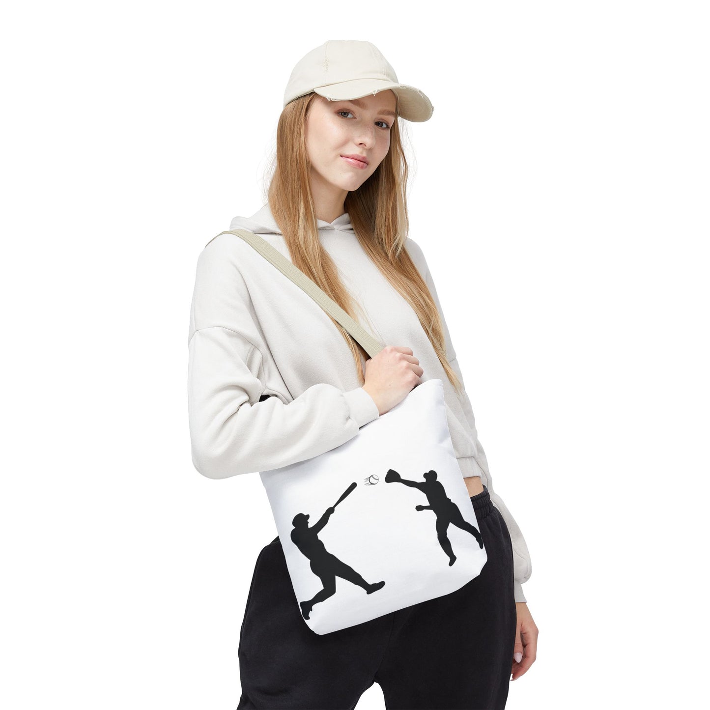 Baseball Tote Bag, Perfect for Sports Fans, Great Gift for Players, Ideal for Game Days, Accessory for Summer Outings - TRV