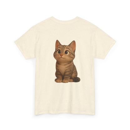Adorable Cat Graphic Tee, Cute Pet Lover's Shirt, Animal Lover's Gift, Cozy Everyday T-Shirt, Perfect for Cat Lovers