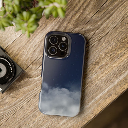 Night Sky Magnetic Impact-Resistant Phone Case — Foggy Cloud Design