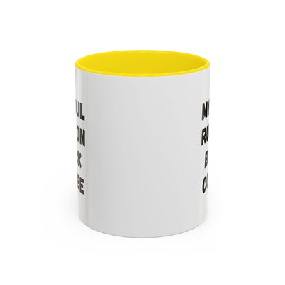Funny Coffee Mug - My Soul Runs on Black Coffee | Perfect Gift for Coffee Lovers, Office Mugs, Tea, Barista, Halloween