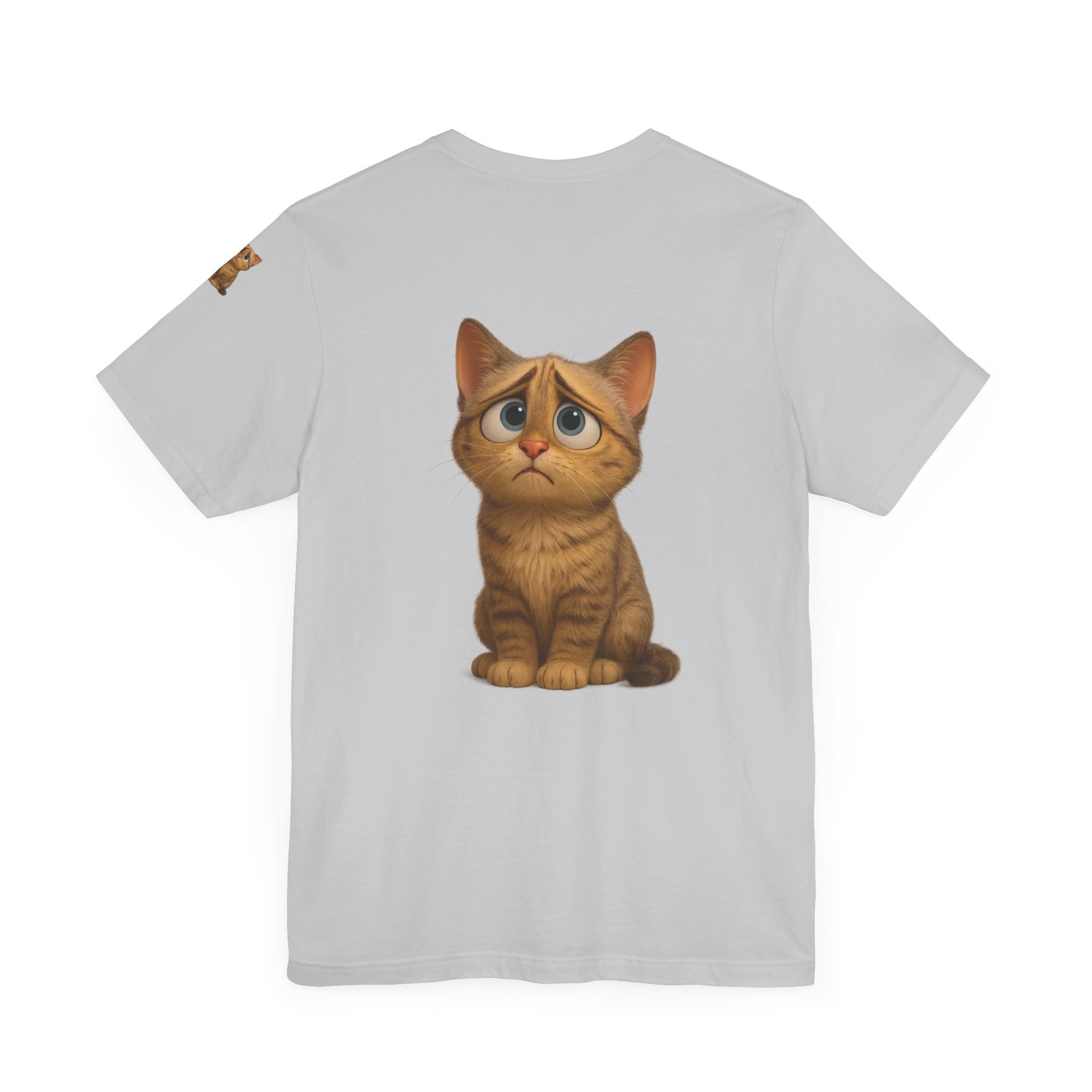 Adorable Cat Graphic Tee, Cute Pet Lover Shirt, Animal Lover Gift, Funny Cat Apparel, Birthday, Christmas, Everyday Use - TRV