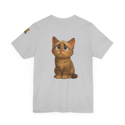 Adorable Cat Graphic Tee, Cute Pet Lover Shirt, Animal Lover Gift, Funny Cat Apparel, Birthday, Christmas, Everyday Use - TRV