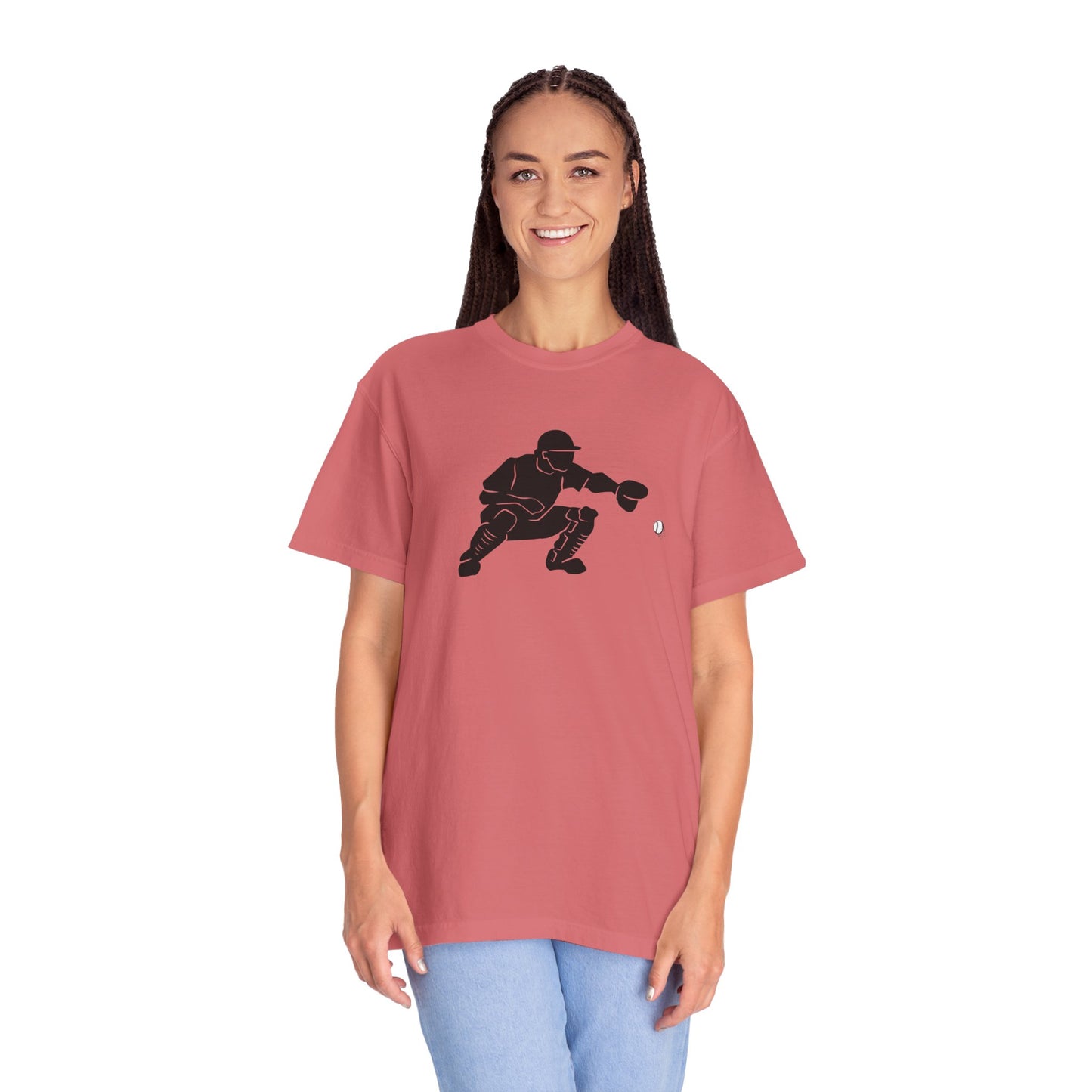Stylish Unisex Baseball Catcher T-Shirt with Catcher Design, Sports Tee, Baseball Fan Gift, Athletic Apparel, Gift for Him/Her - TRV