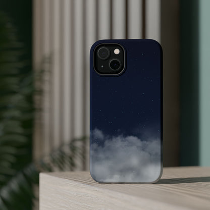 Night Sky Magnetic Impact-Resistant Phone Case — Foggy Cloud Design