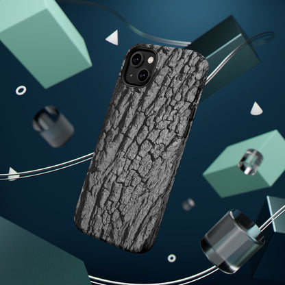 Bark Texture Magnetic Impact Phone Case