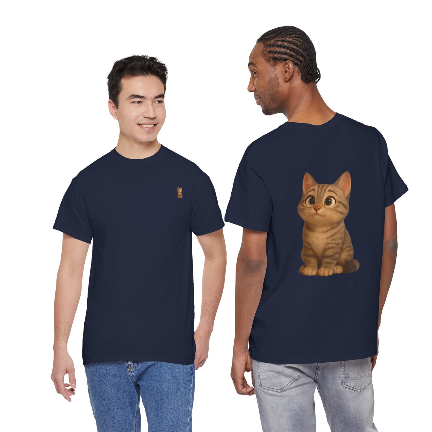 Adorable Cat Graphic Tee, Cute Pet Lover's Shirt, Animal Lover's Gift, Cozy Everyday T-Shirt, Perfect for Cat Lovers