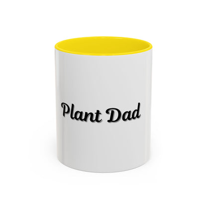 Plant Dad Accent Coffee Mug - Perfect Gift for Gardening Enthusiasts - TRV