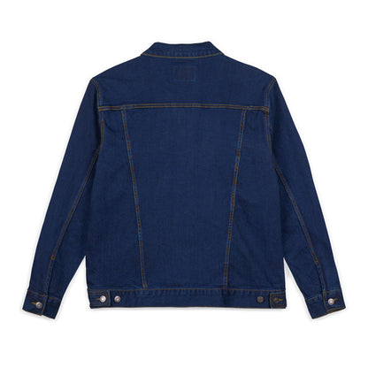Embroidered Unisex Denim Jacket - Stylish, Casual, Perfect for Summer Outings, Men's & Women's Fashion Statement, Birthday Gift, [...] - TRV