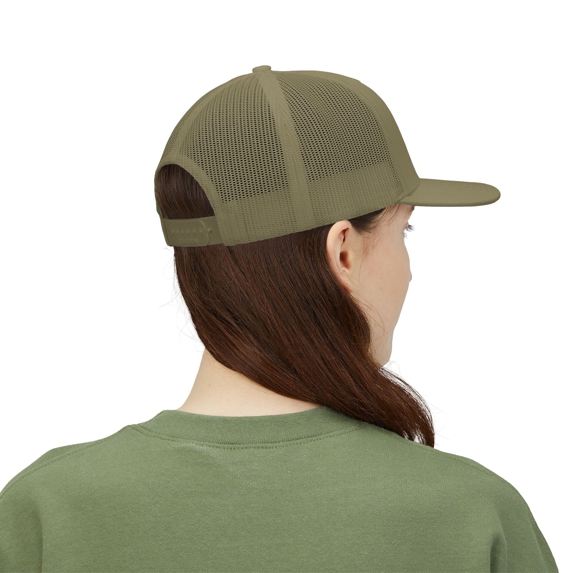 Custom Embroidered Snapback Trucker Cap | Birthday Gift, Fashion Accessory, Casual Wear, Unisex Gift, Vintage Style Hat - TRV