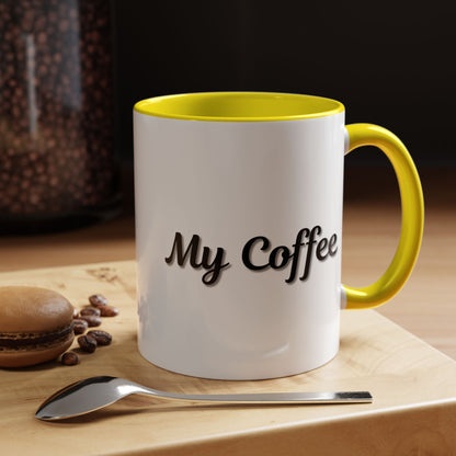 Personalized Coffee Mug, Custom Accent Cups for Coffee Lovers - 11oz & 15oz, Gift for Him or Her, Ceramic Tea Cup with Name, Kitchen