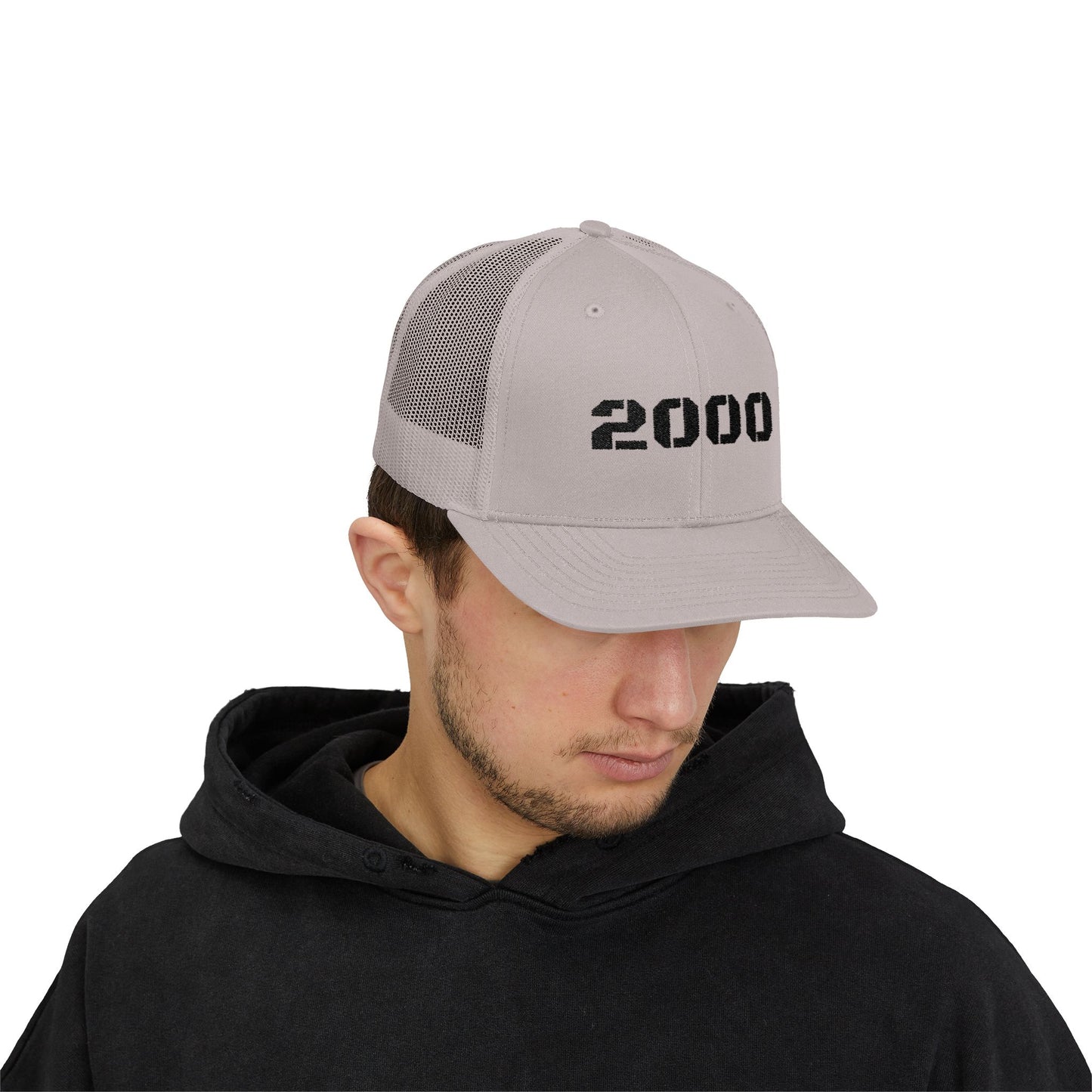 2000 Vintage Snapback Trucker Cap, Retro Baseball Hat, Birthday Gift, Stylish Outdoors Hat, 90s Nostalgia Cap - TRV