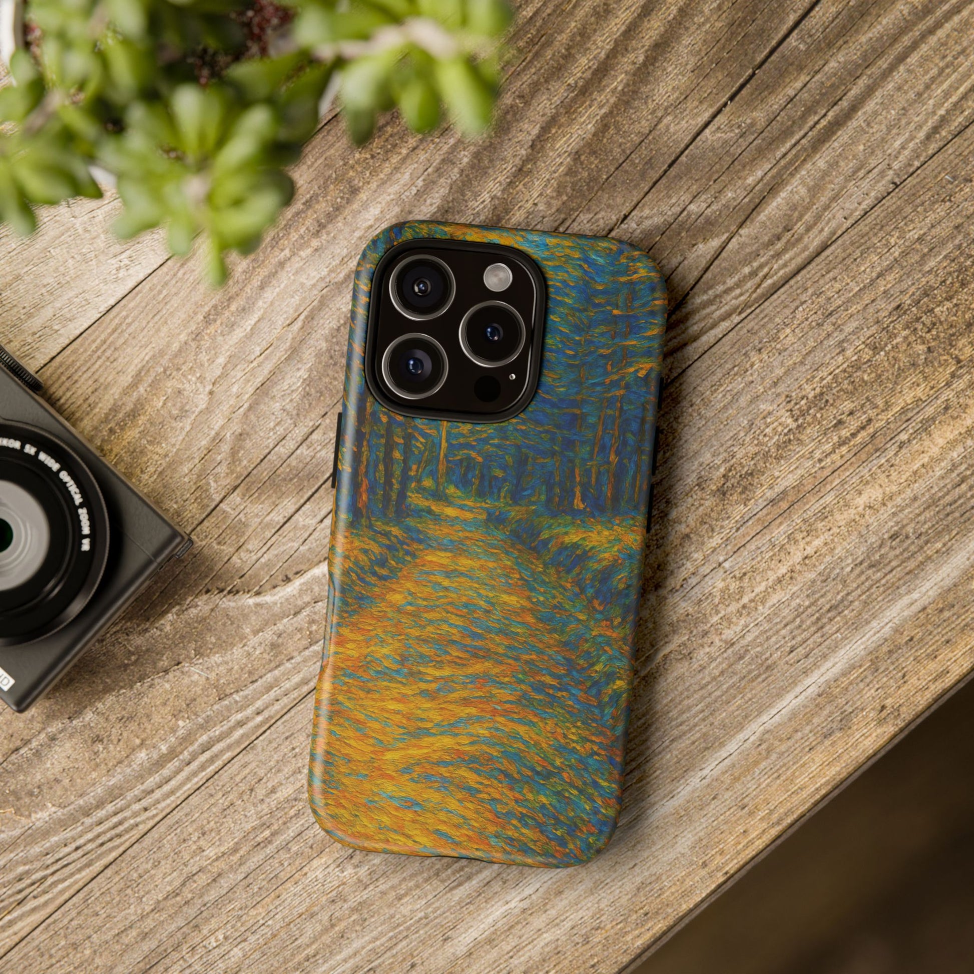 Artistic Phone Case for Nature Lovers, Tough Cases, Vibrant Design, Gift for Friends, Phone Accessories, Unique Artwork - TRV