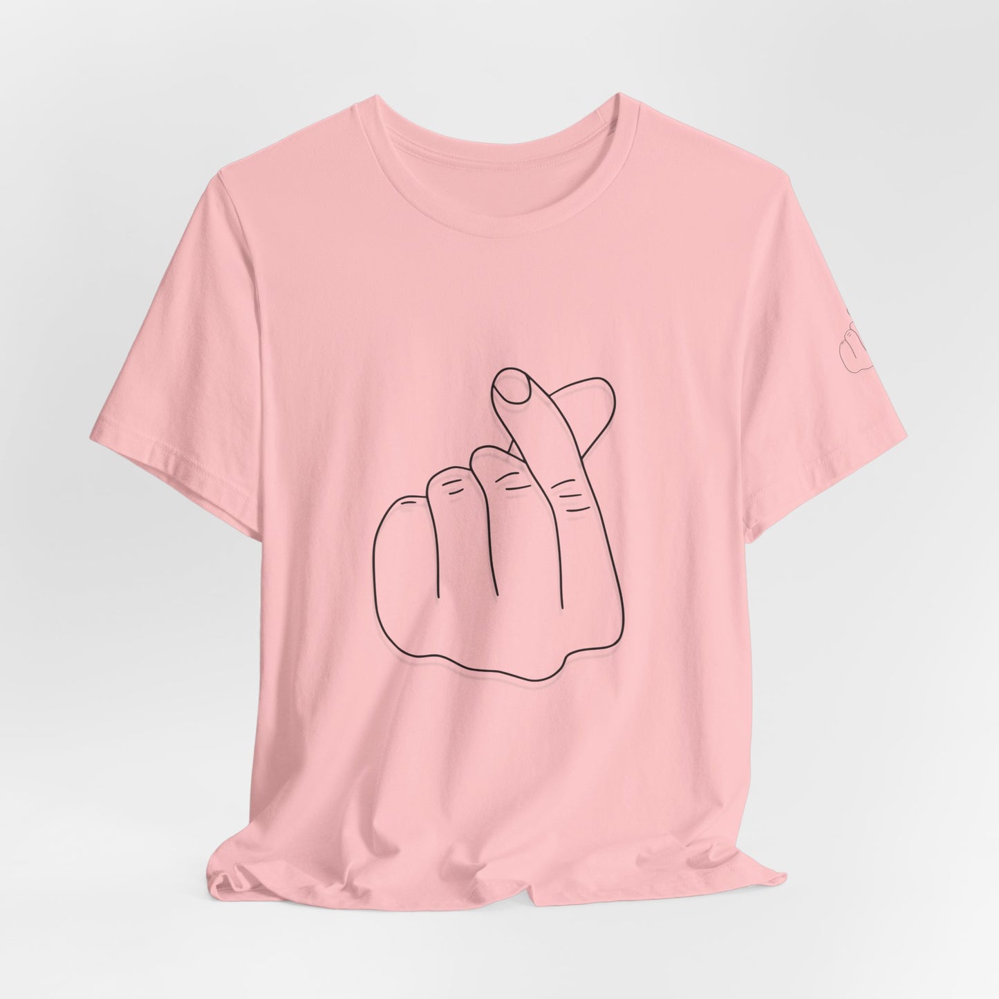 Minimalist Hand Sign Unisex Tee | Casual Everyday Wear | Perfect for Gift Givers