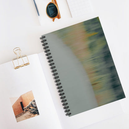 Tranquil Spiral Notebook - Ruled Lines for Mindful Journaling - TRV