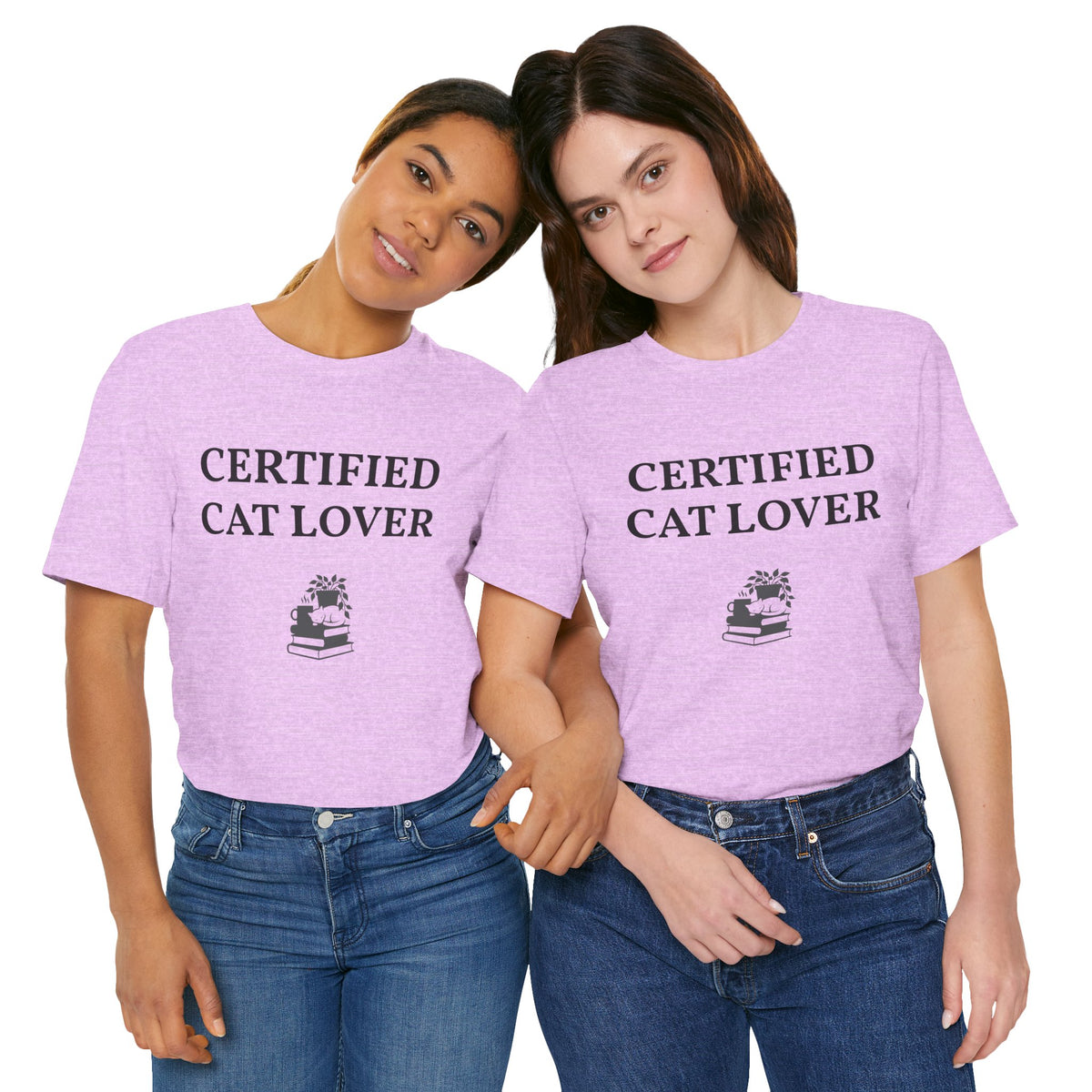 Unisex custom T-shirt by Printify with personalized design, shown in a casual fit on a plain background.